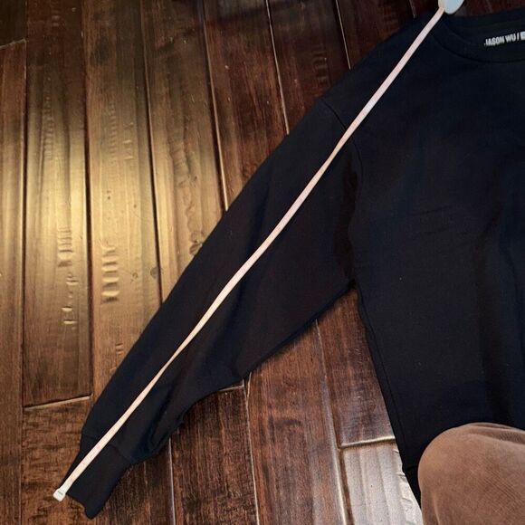 Jason wu men’s black crewneck size small - Picture 6 of 7